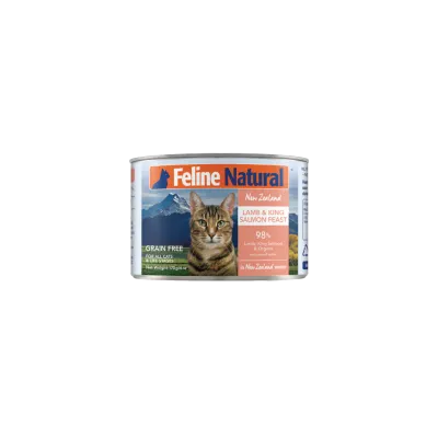 Feline Natural Lamb &amp; King Salmon Feast Wet Cat Food 6oz