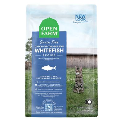 Open Farm Catch-of-the-Season Whitefish Cat Food 4lb