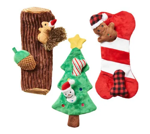 Spot Holiday Puzzle Toys Assorted Dog Toys