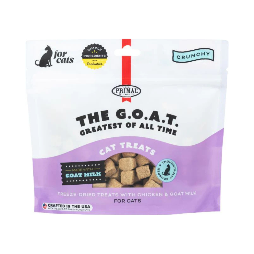 Primal The GOAT Chicken and Goat Milk Cat Treats 2oz