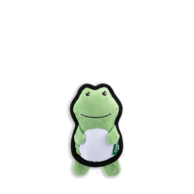 Beco Recycled Rough &amp; Tough Freddy The Frog Dog Toy