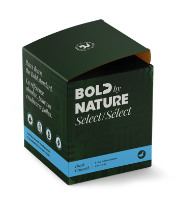 Bold by Nature Select Duck Frozen Dog Food 4 lb
