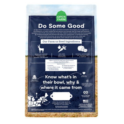 Open Farm Grain Free New Zealand Venison Recipe Dog Food