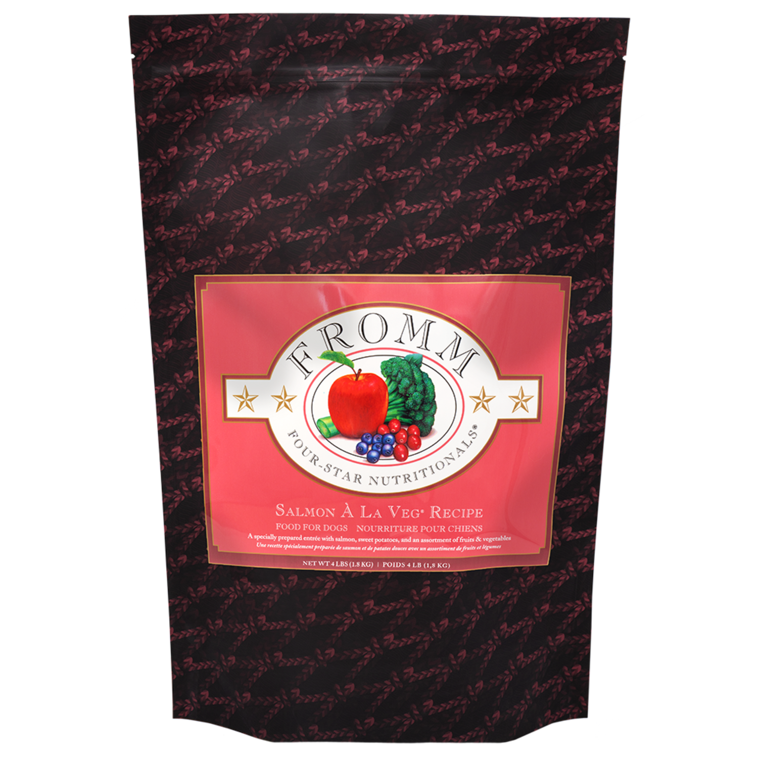 Fromm Four-Star Nutritionals Salmon A La Veg Dry Dog Food