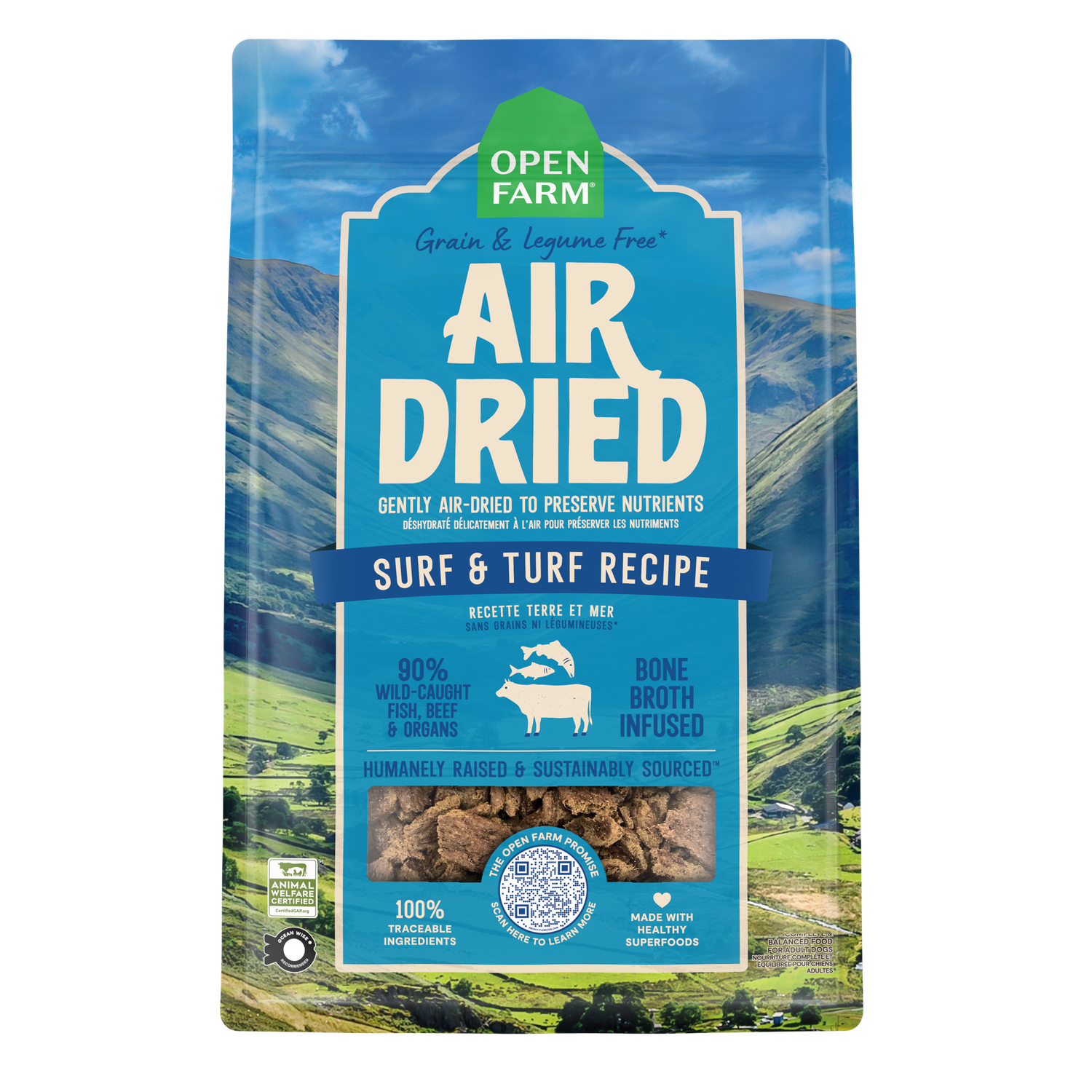 Open Farm Air Dried Surf &amp; Turf Recipe for Dogs