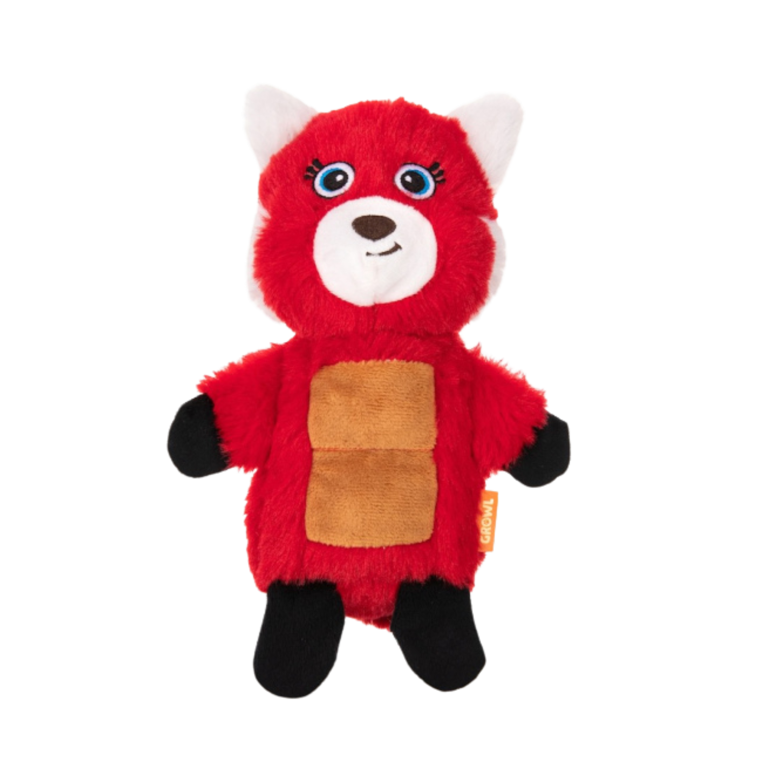 Growl Belly Boomers Riley the Red Panda Dog Toy