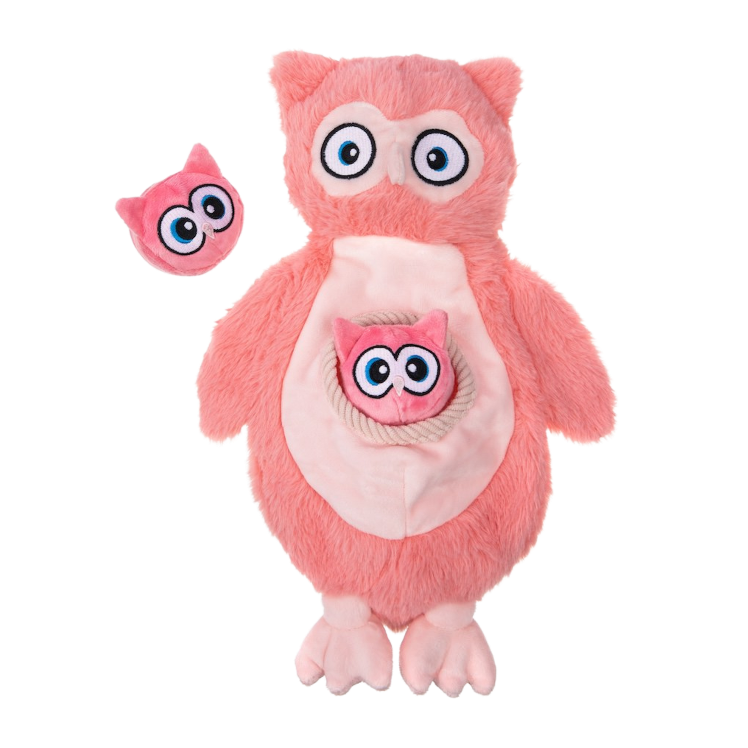 Growl Sidekicks Hoot and Hoolet Dog Toy