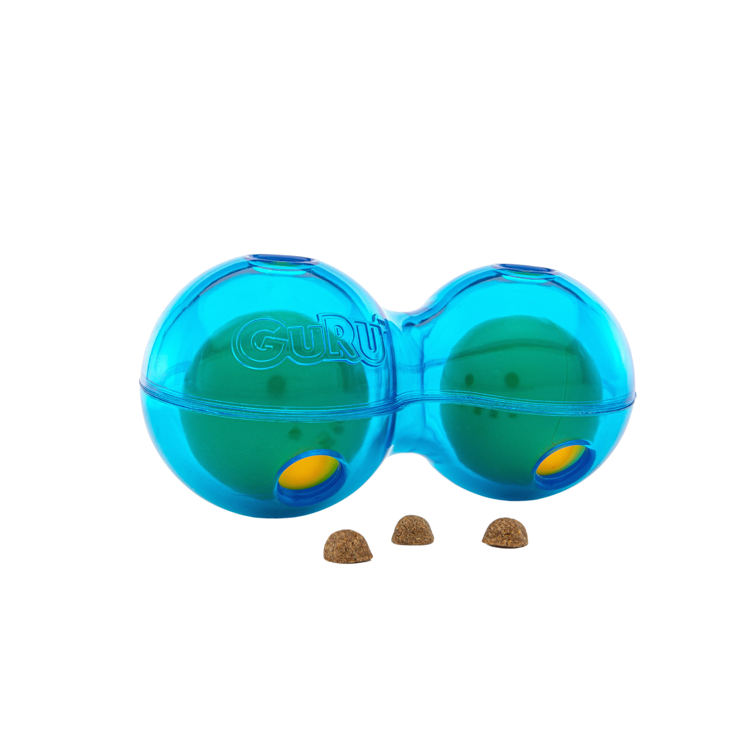 GURU Duo Ball Treat Dispensing Medium Dog Toy