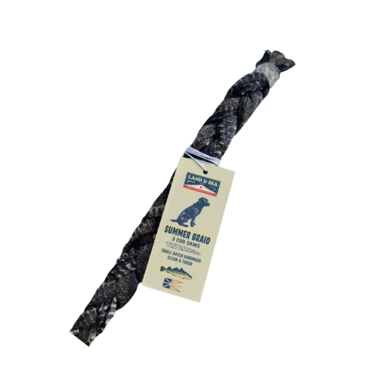 Land &amp; Sea Cod Skin Braid 12&quot;