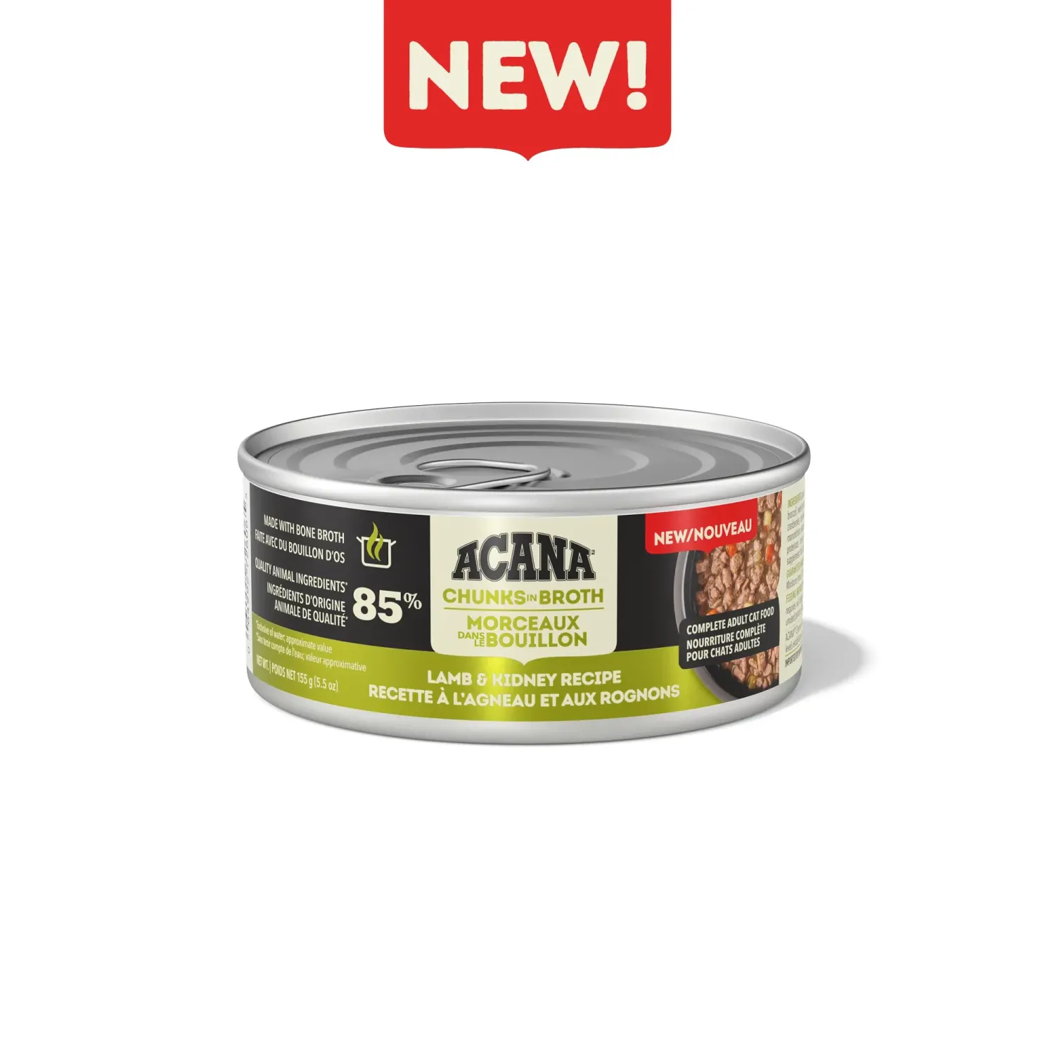 Acana Chunks in Broth Lamb &amp; Kidney Recipe 5.5oz