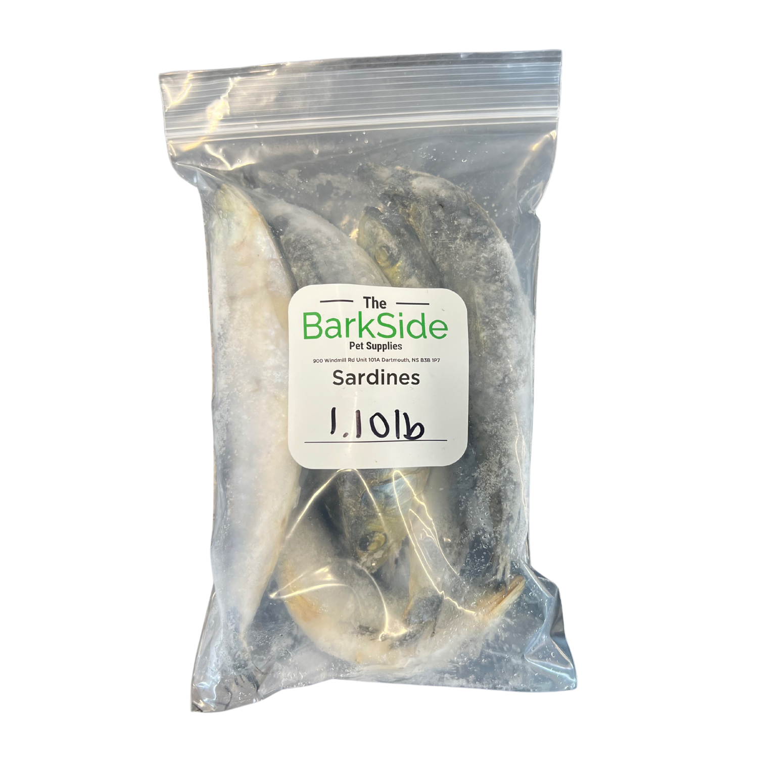 Barkside Raw Sardines