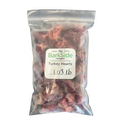 Barkside Raw Turkey Hearts