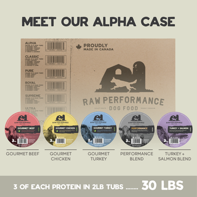 Raw Performance Alpha Variety Pack 30 lb