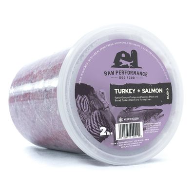 Raw Performance Turkey + Salmon Blend Tub 2 lb