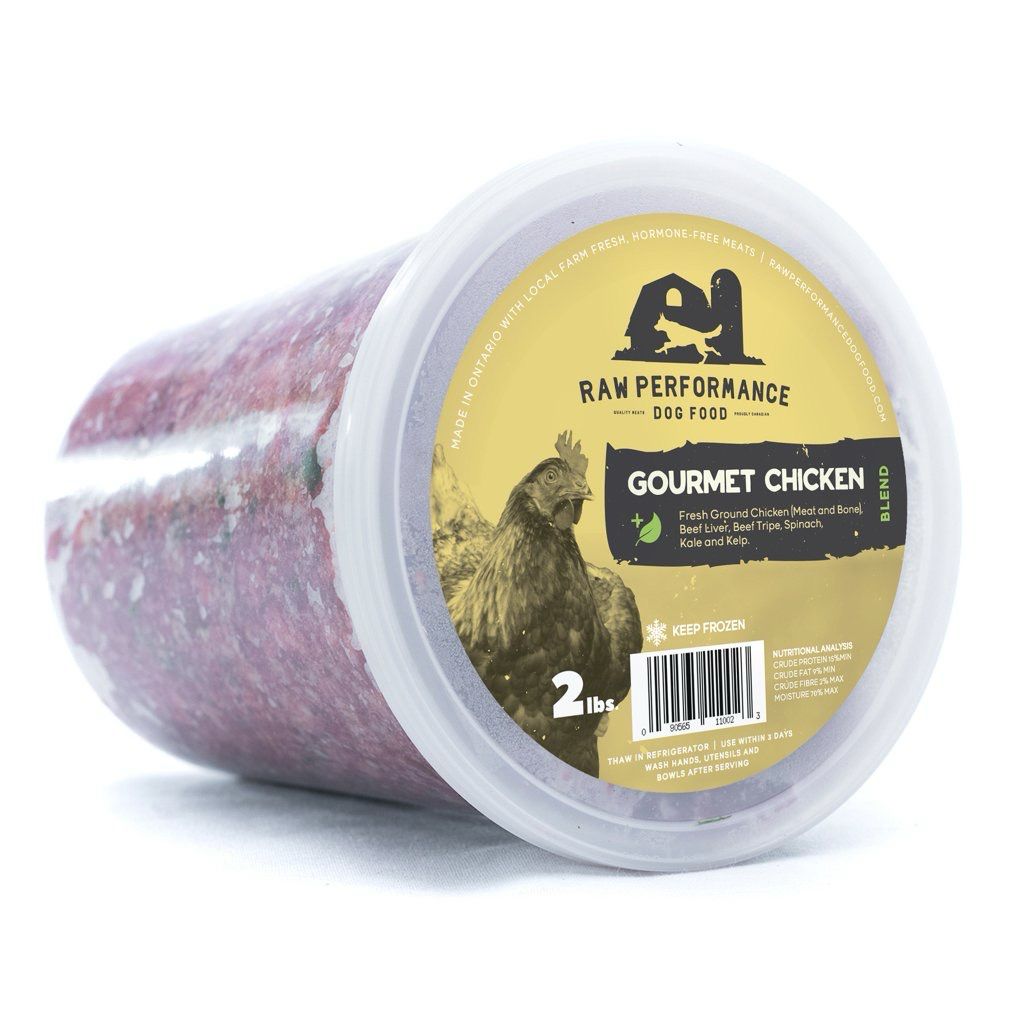 Raw Performance Gourmet Chicken Tub 2 lb