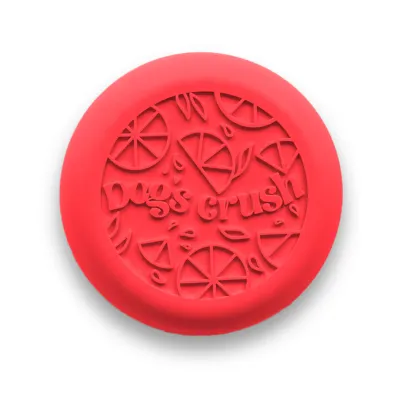 Dog&#39;s Crush Slow Feeder Bowl - Grapefruit