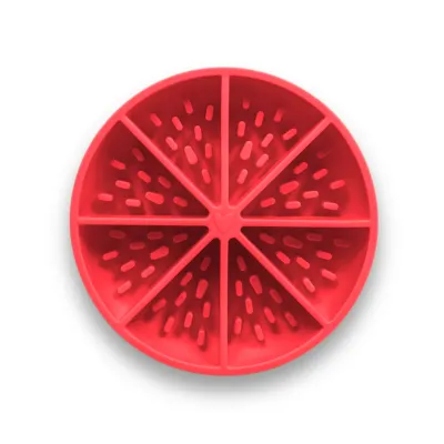 Dog&#39;s Crush Slow Feeder Bowl - Grapefruit