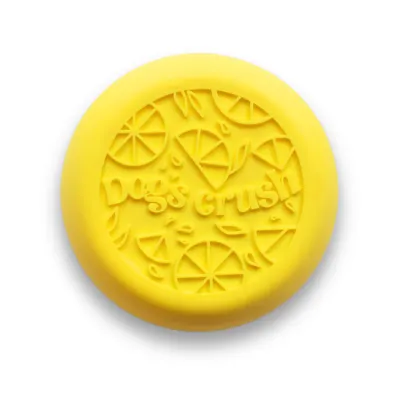 Dog&#39;s Crush Slow Feeder Bowl - Lemon