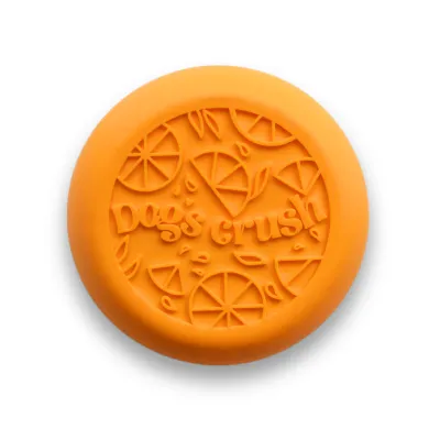 Dog&#39;s Crush Slow Feeder Bowl - Orange