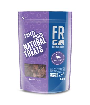Formula Raw Freeze-Dried Duck Liver 100g