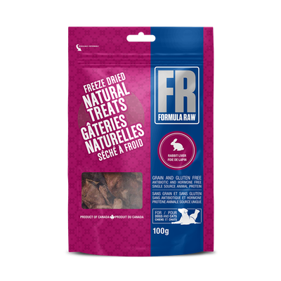 Formula Raw Freeze-Dried Rabbit Liver 100g