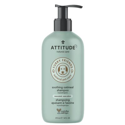 Attitude Soothing Oatmeal Shampoo for Pets 473 ml