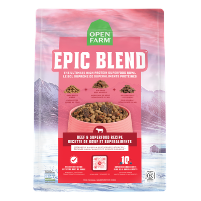 Open Farm Epic Blend Beef &amp; Superfood Dog Food