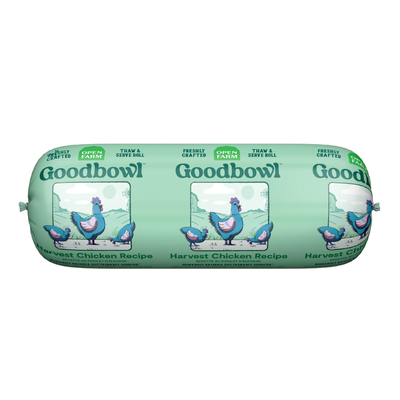 Open Farm Goodbowl Gently Cooked Roll Harvest Chicken Recipe 28oz