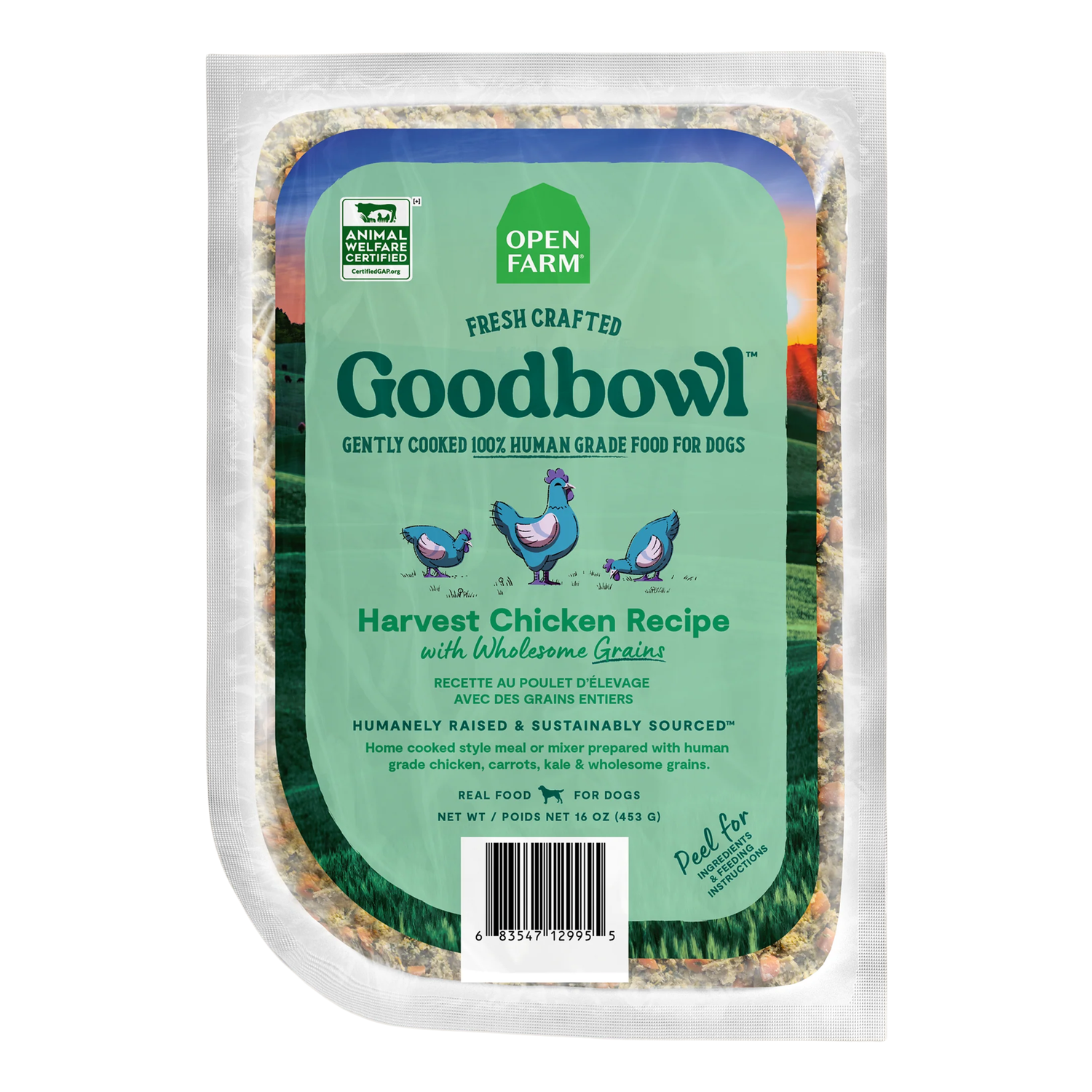 Open Farm Goodbowl Gently Cooked Chicken &amp; Wholesome Grains Recipe