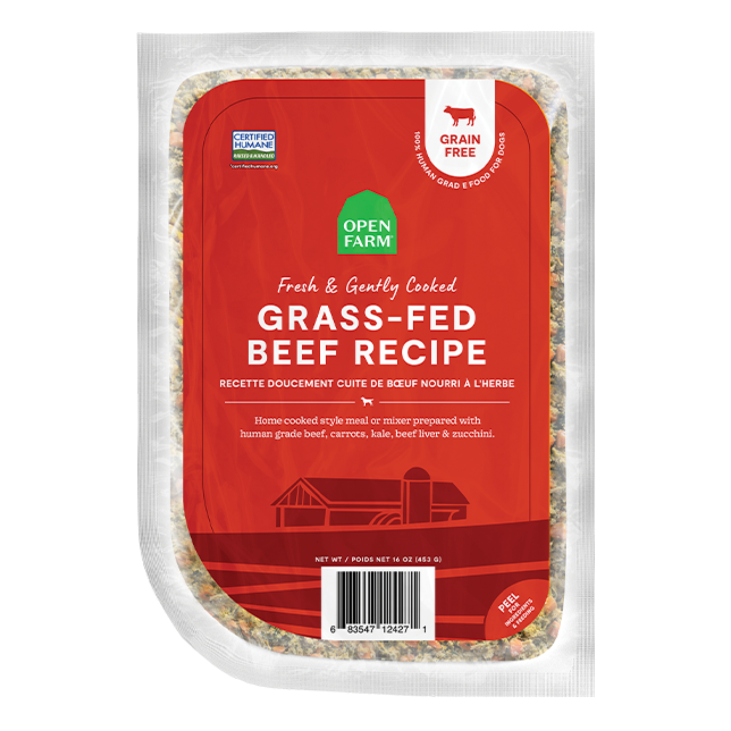 Open Farm Gently Cooked Grass-Fed Beef Recipe