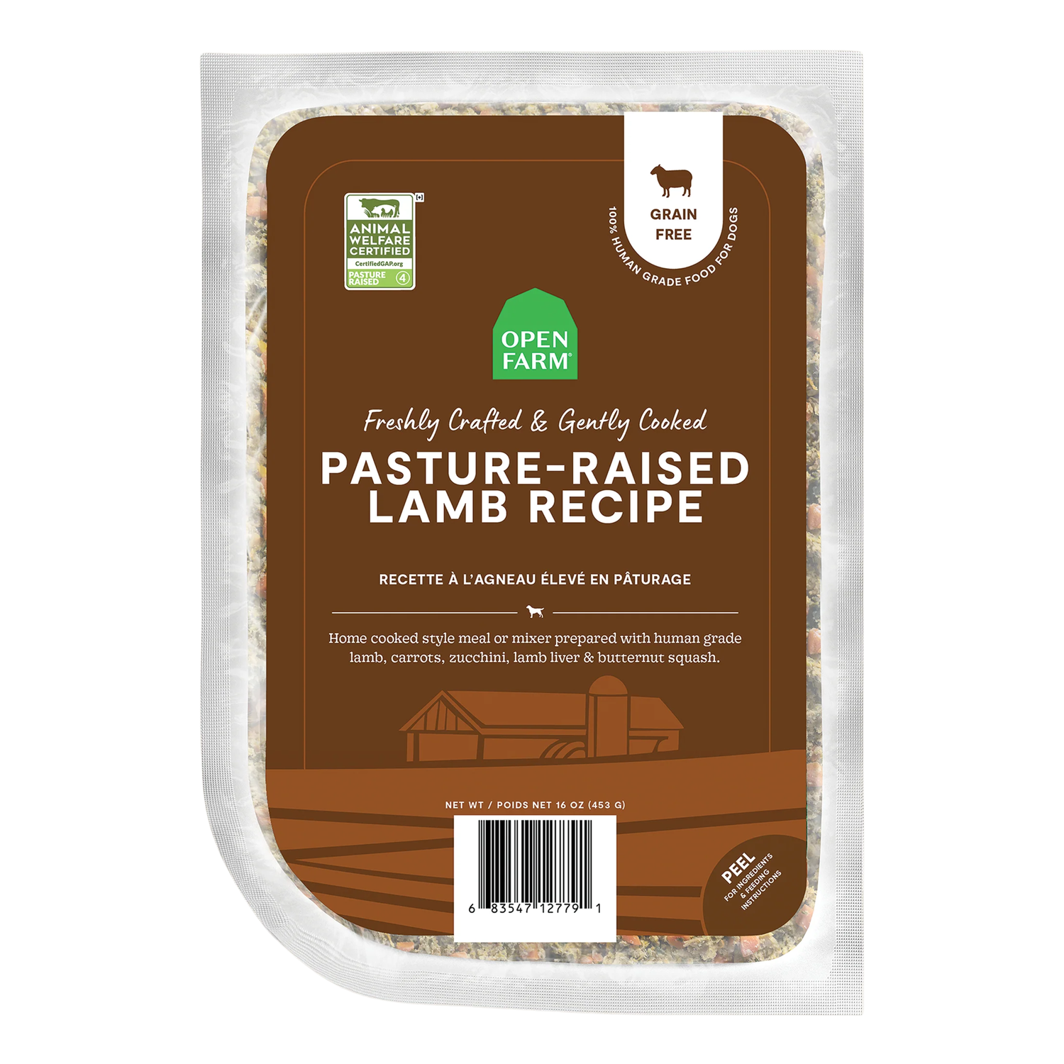Open Farm Gently Cooked Pasture-Raised Lamb Recipe