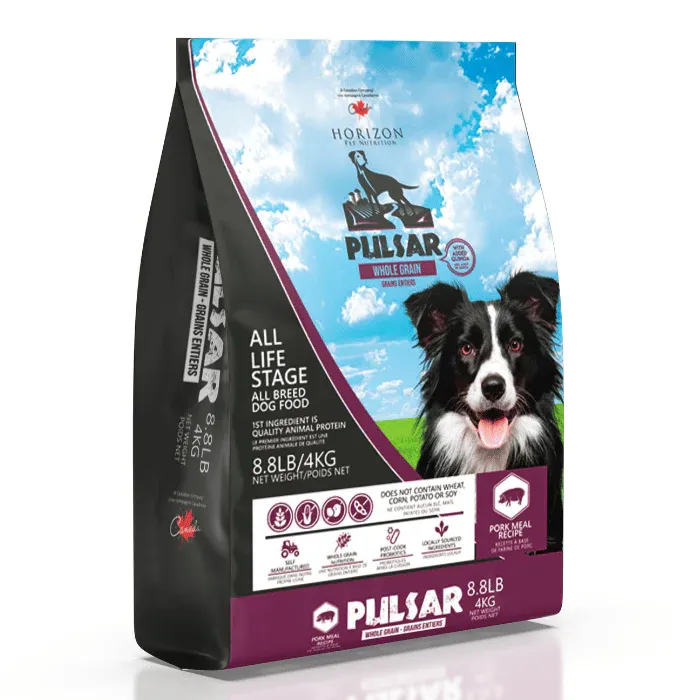 Pulsar Whole Grain Pork Formula Dry Dog Food