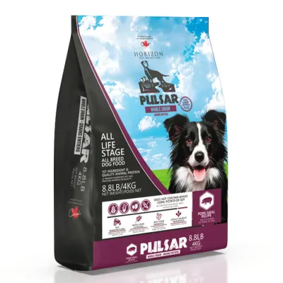 Pulsar Whole Grain Pork Formula Dry Dog Food