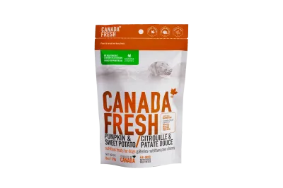 PetKind Canada Fresh Pumpkin &amp; Sweet Potato Air-Dried Nutritious Dog Treats 6oz