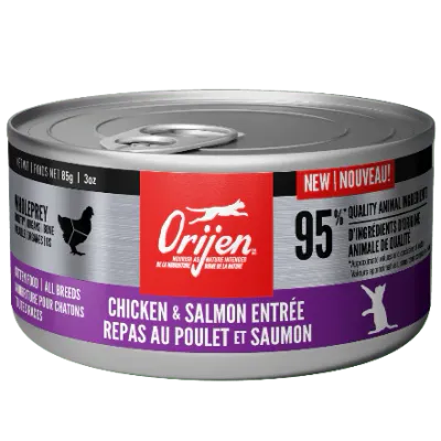 Orijen Chicken &amp; Salmon Kitten Entrée 5.5oz