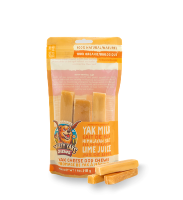 Yakety Yaks Yak Cheese Dog Chew Medium 3pc