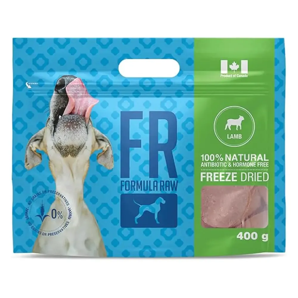 Formula Raw Freeze Dried Lamb for Dogs 400g