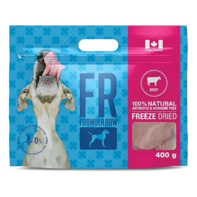 Formula Raw Freeze Dried Beef for Dogs 400g