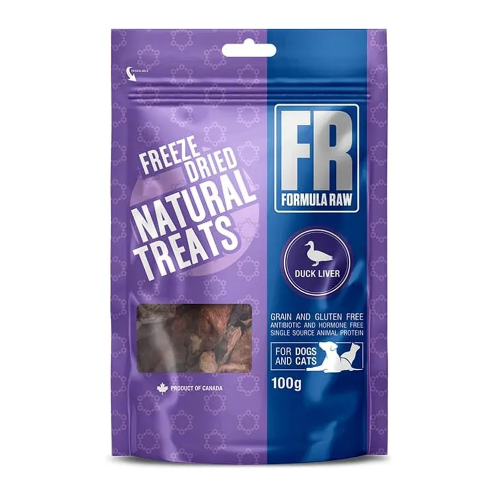 Formula Raw Freeze-Dried Duck Liver 100g