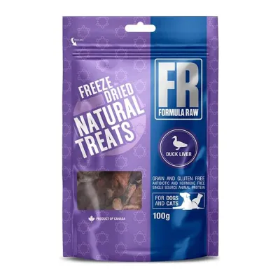 Formula Raw Freeze-Dried Duck Liver 100g