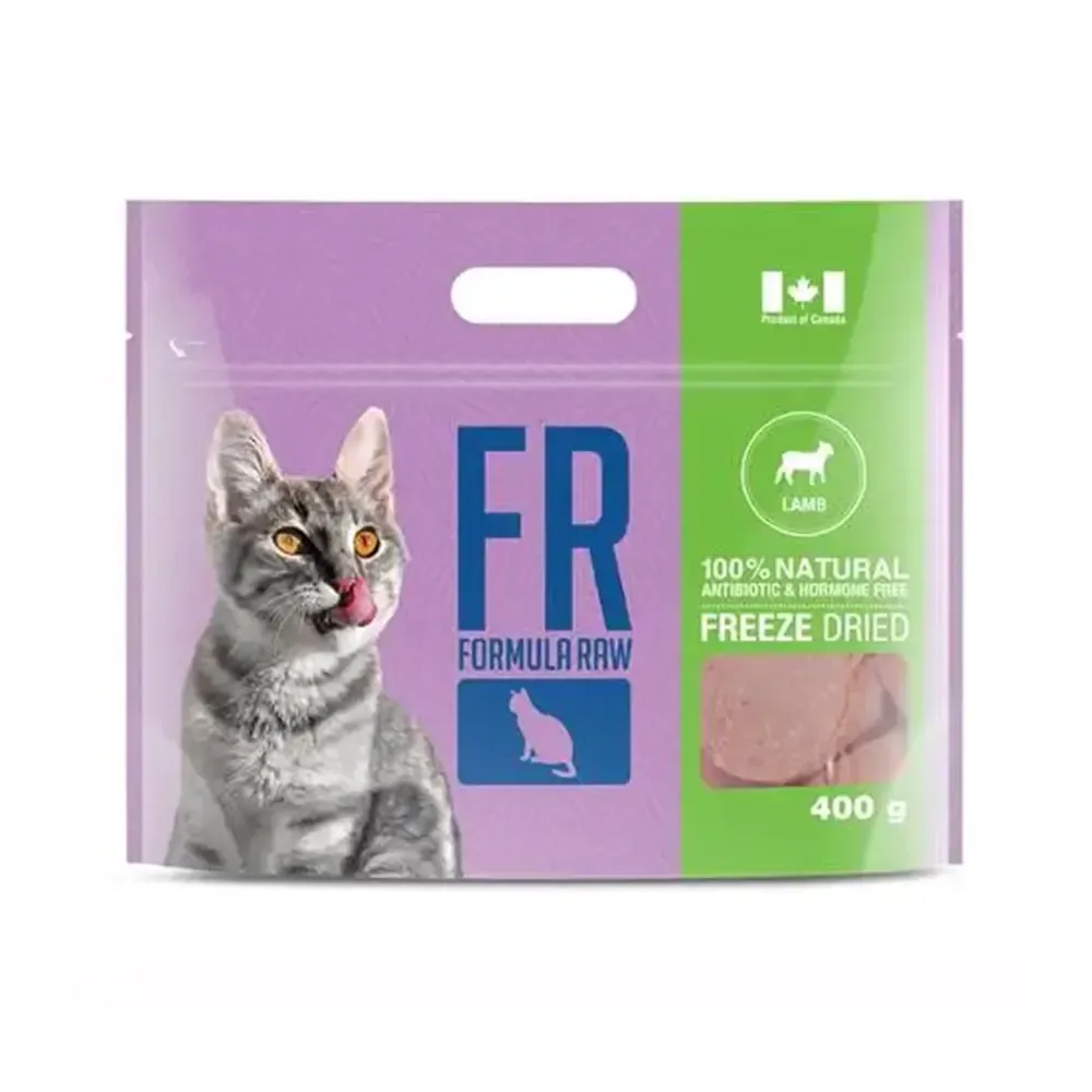 Formula Raw Freeze Dried Lamb for Cats 400g