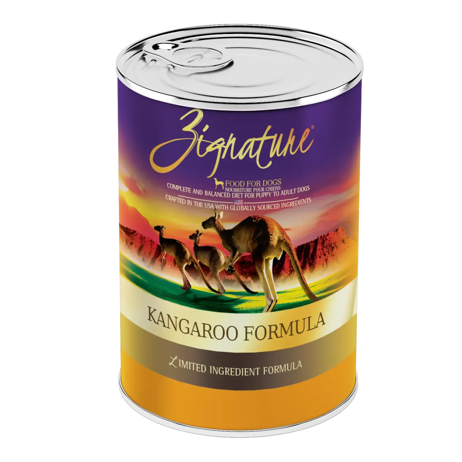 Zignature Limited Ingredient Kangaroo Formula Dog Food 13oz