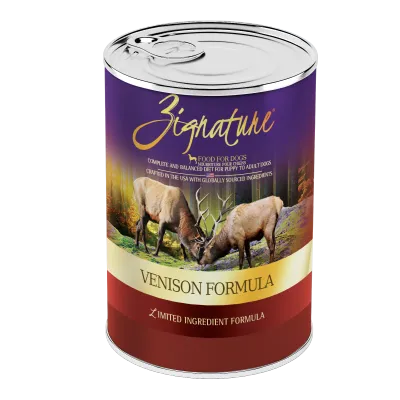 Zignature Limited Ingredient Venison Formula Dog Food 13oz