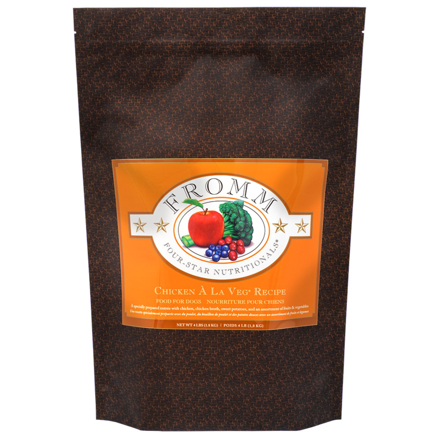 Fromm Four-Star Nutritionals Chicken A La Veg Dry Dog Food