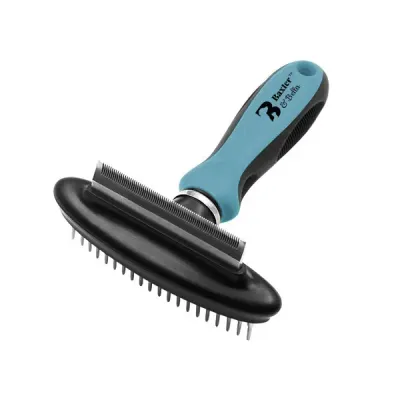Baxter &amp; Bella Double Sided De-Shedder For Small Dogs