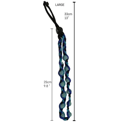 AtlanTick Lava Bead Dog Collar &amp; Hair Band - Large