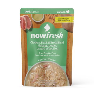Now Fresh Chicken, Duck &amp; Broth Grain-Free Wet Cat Food 2.5oz