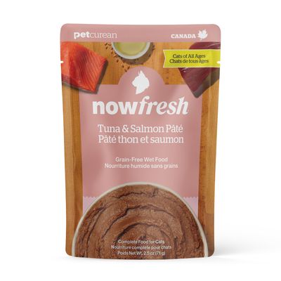 Now Fresh Tuna &amp; Salmon Pâté Grain-Free Wet Cat Food 2.5oz