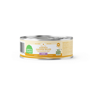 Open Farm Pâté for Cats Harvest Chicken Recipe 5.3oz