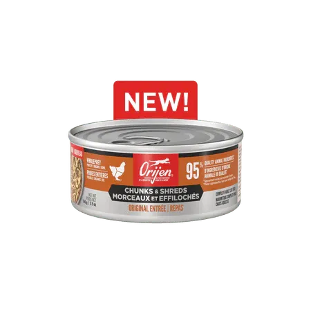 Orijen Chunks &amp; Shreds Original Entrée 5.5oz